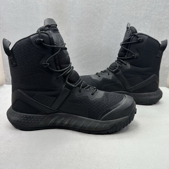 Under armour Micro G Valsetz Womens Size 7.5 Boots Black Tactical UA 3023744-001 - Picture 5 of 8